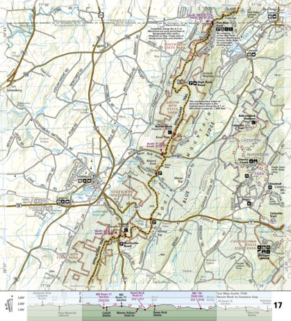 1505 AT Calf Mtn to Raven Rock (map 17) Preview 1