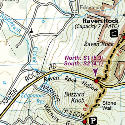 1505 AT Calf Mtn to Raven Rock (map 17) Preview 2