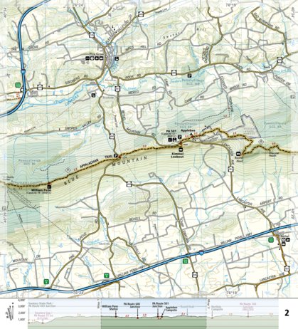 1507 AT Swatara Gap to Delaware Water Gap (map 02) Preview 1