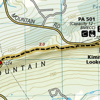 1507 AT Swatara Gap to Delaware Water Gap (map 02) Preview 2