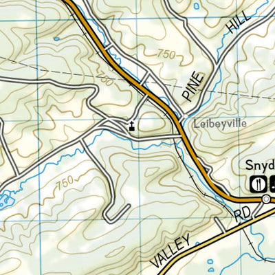 1507 AT Swatara Gap to Delaware Water Gap (map 07) Preview 3