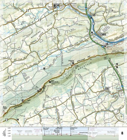 1507 AT Swatara Gap to Delaware Water Gap (map 08) Preview 1