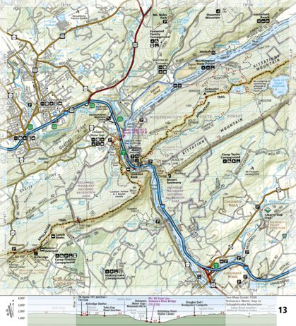 1507 AT Swatara Gap to Delaware Water Gap (map 13) Preview 1