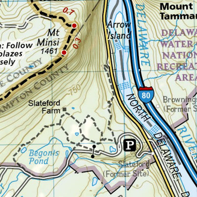 1507 AT Swatara Gap to Delaware Water Gap (map 13) Preview 3
