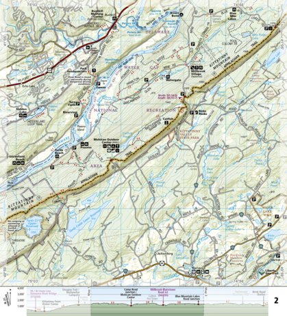 1508 AT Delaware Water Gap to Schaghticoke Mtn (map 02) Preview 1