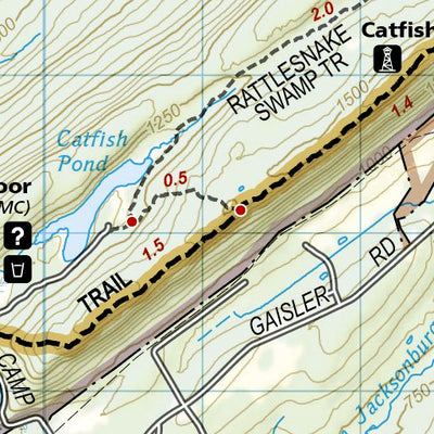 1508 AT Delaware Water Gap to Schaghticoke Mtn (map 02) Preview 2