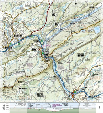 1508 AT Delaware Water Gap to Schaghticoke Mtn (map 01) Preview 1