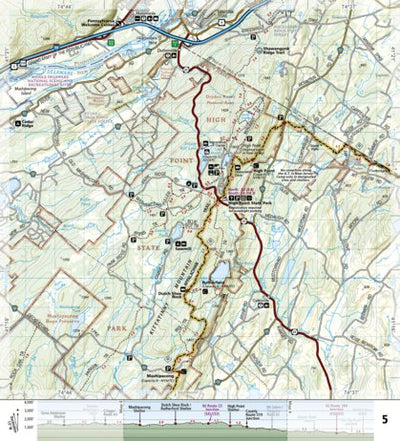 1508 AT Delaware Water Gap to Schaghticoke Mtn (map 05) Preview 1