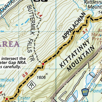 1508 AT Delaware Water Gap to Schaghticoke Mtn (map 03) Preview 2