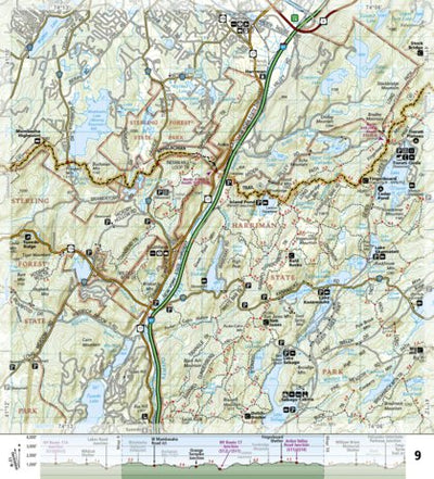 1508 AT Delaware Water Gap to Schaghticoke Mtn (map 09) Preview 1