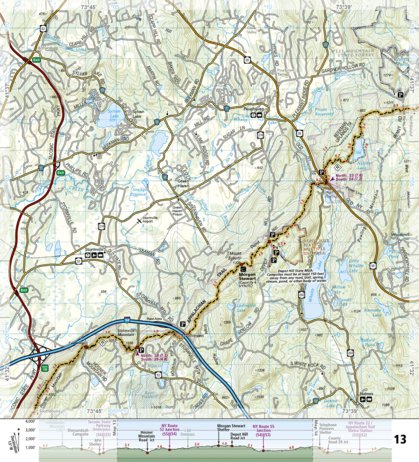 1508 AT Delaware Water Gap to Schaghticoke Mtn (map 13) Preview 1