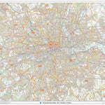 XYZ Postcode Area Map - (AR1) - Greater London Preview 1