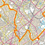 XYZ Postcode Area Map - (AR1) - Greater London Preview 3