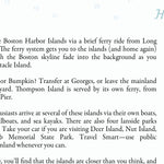 265 Boston Harbor Islands National Recreation Area (theme side) Preview 2
