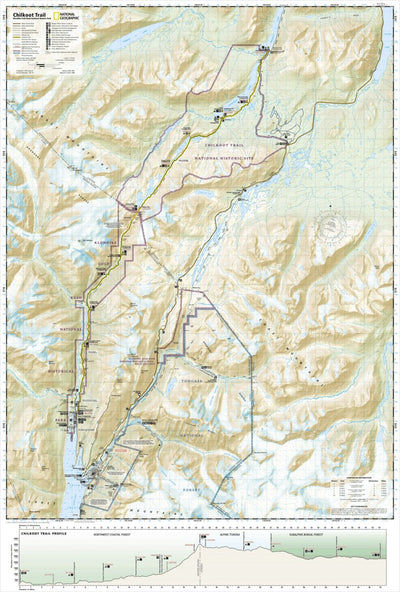 254 Chilkoot Trail, Klondike Gold Rush National Historic Park (main map) Preview 1
