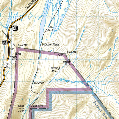 254 Chilkoot Trail, Klondike Gold Rush National Historic Park (main map) Preview 2