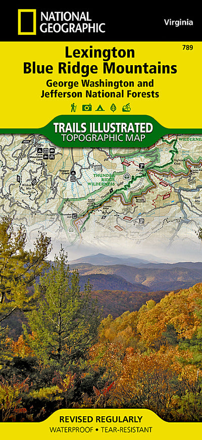 789 :: Lexington, Blue Ridge Mts [George Washington and Jefferson National Forests] Preview 1