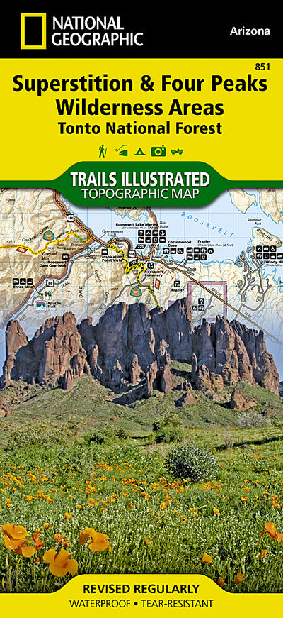 851 :: Superstition and Four Peaks Wilderness Areas [Tonto National Forest] Preview 1