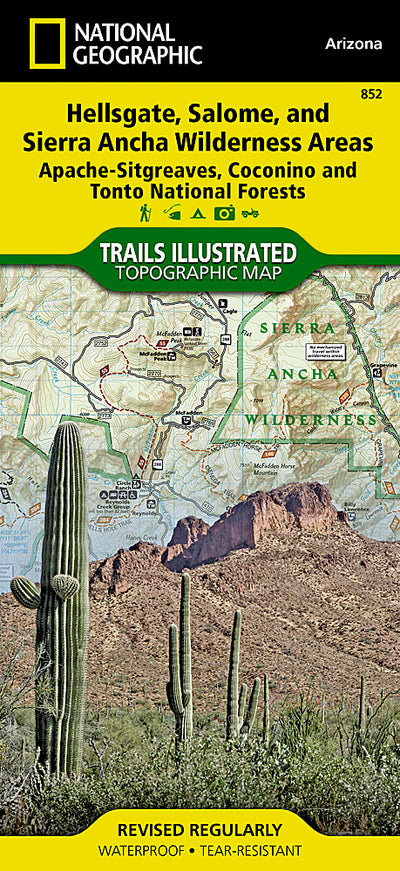 852 :: Hellsgate, Salome, and Sierra Ancha Wilderness Areas [Apache-Sitgreaves, Coconino, and Tonto Preview 1