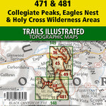 Collegiate Peaks, Eagles Nest, and Holy Cross Wilderness Areas GMU [Map Pack Bundle] Preview 1