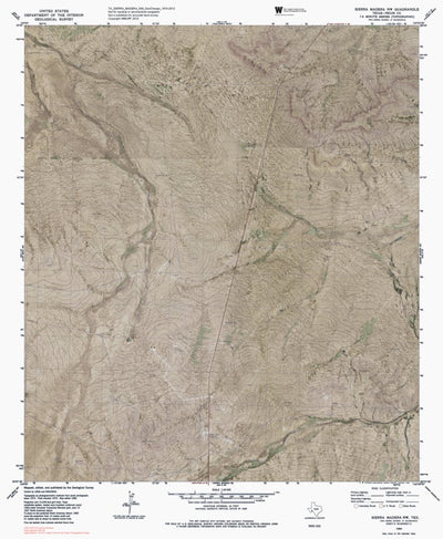 TX-SIERRA MADERA NW: GeoChange 1974-2012 Preview 1