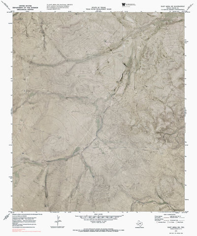 TX-EAST MESA SW: GeoChange 1969-2012 Preview 1