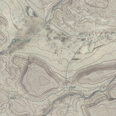 TX-SADDLE BUTTE: GeoChange 1969-2012 Preview 2