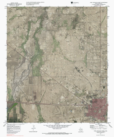 TX-FORT STOCKTON WEST: GeoChange 1969-2012 Preview 1