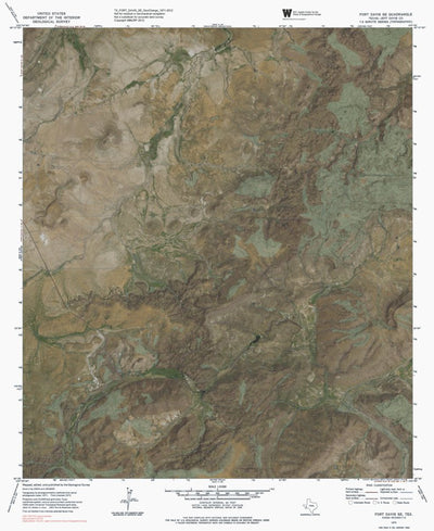 TX-FORT DAVIS SE: GeoChange 1971-2012 Preview 1