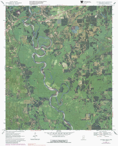 MS-COLUMBIA SOUTH: GeoChange 1968-2012 Preview 1