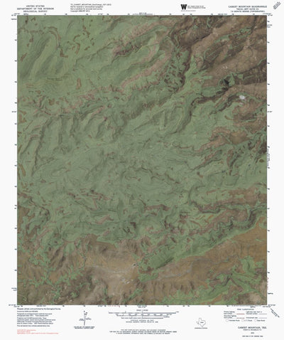 TX-CASKET MOUNTAIN: GeoChange 1971-2012 Preview 1