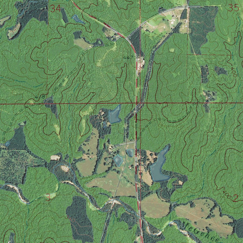 MS-LITTLE SPRINGS: GeoChange 1971-2012 Map by Western Michigan ...