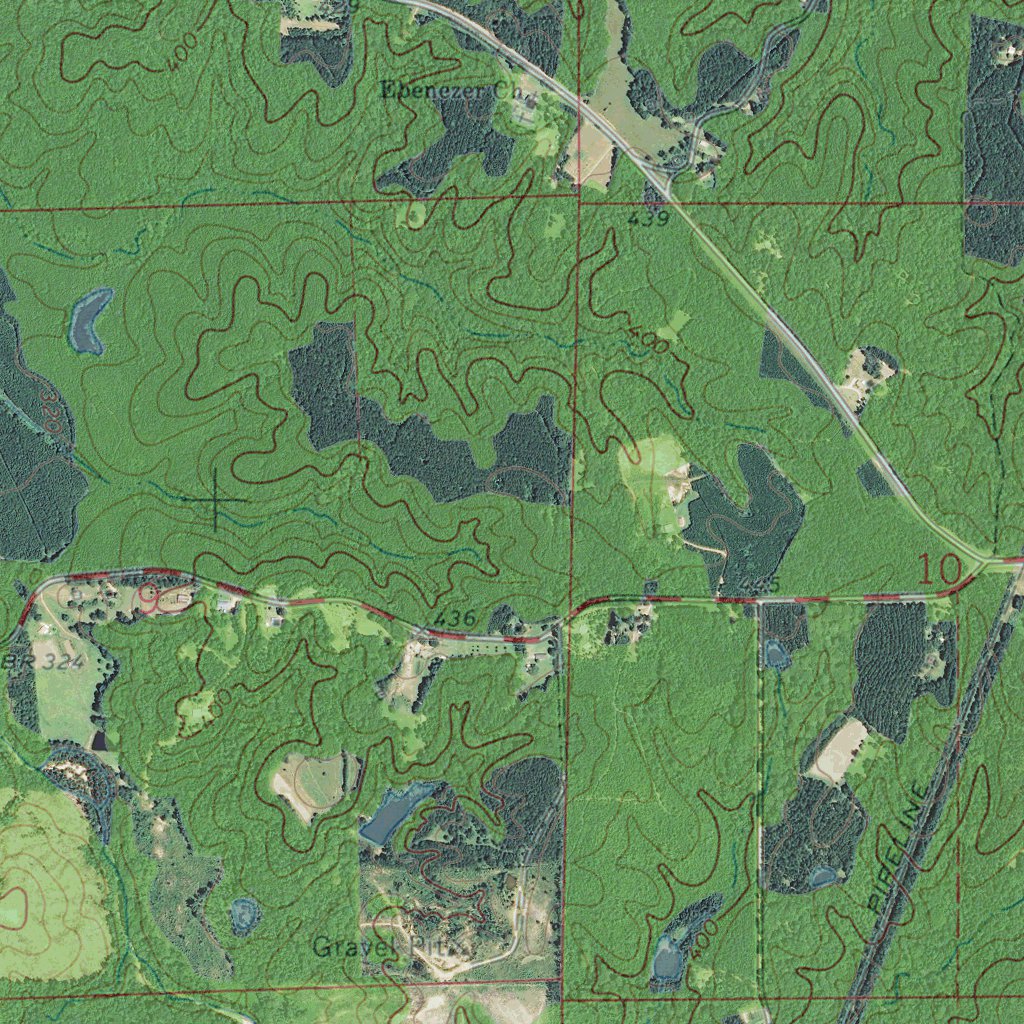 MS-LITTLE SPRINGS: GeoChange 1971-2012 Map by Western Michigan ...