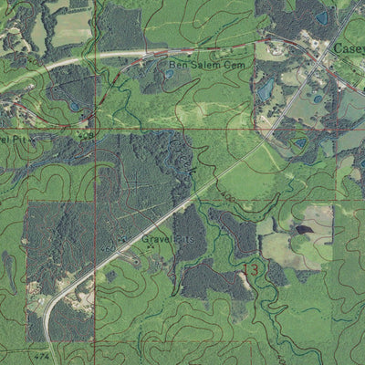MS-CASEYVILLE: GeoChange 1971-2012 Preview 3