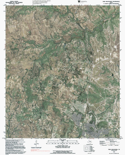 TX-TWIN MOUNTAINS: GeoChange 1990-2012 Preview 1