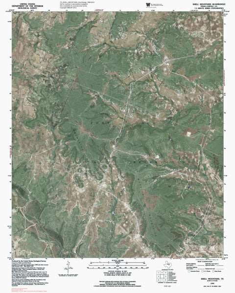 TX-SHELL MOUNTAINS: GeoChange 1990-2012 Preview 1