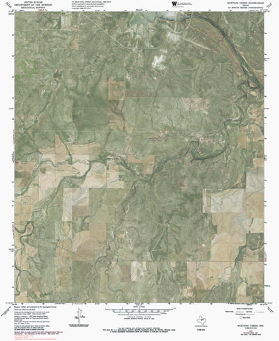 TX-MUSTANG CREEK: GeoChange 1966-2012 Preview 1
