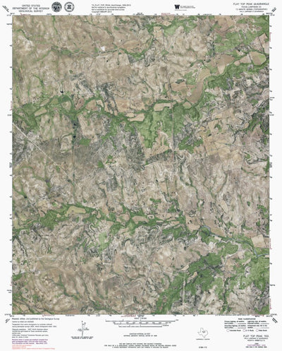 TX-FLAT TOP PEAK: GeoChange 1954-2012.tif Preview 1