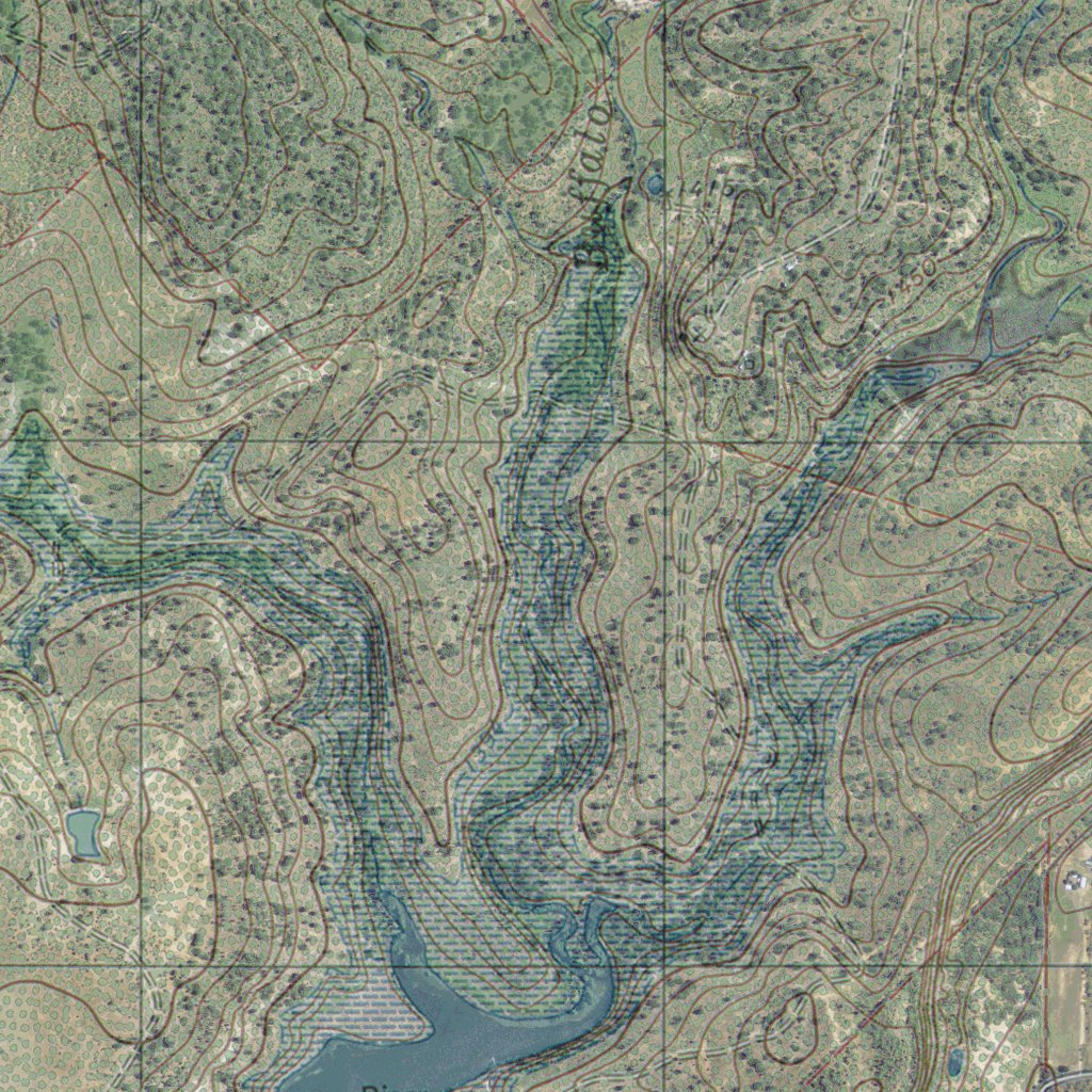 TX-INDIAN CREEK: GeoChange 1975-2012.tif Map by Western Michigan ...