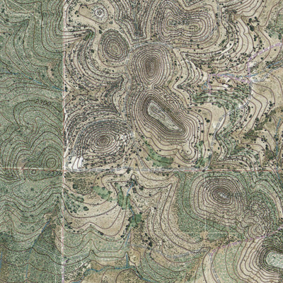 TX-HULLDALE NW: GeoChange 1971-2012 Preview 3