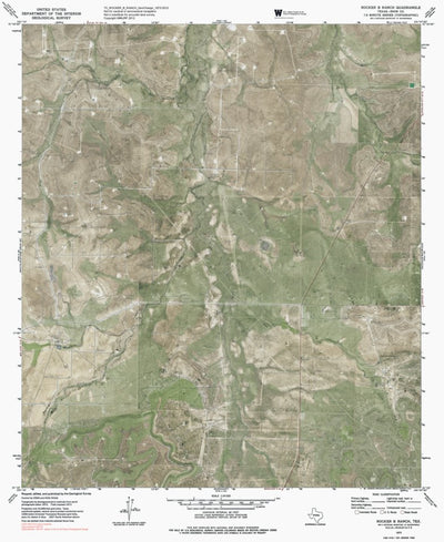 TX-ROCKER B RANCH: GeoChange 1972-2012 Preview 1