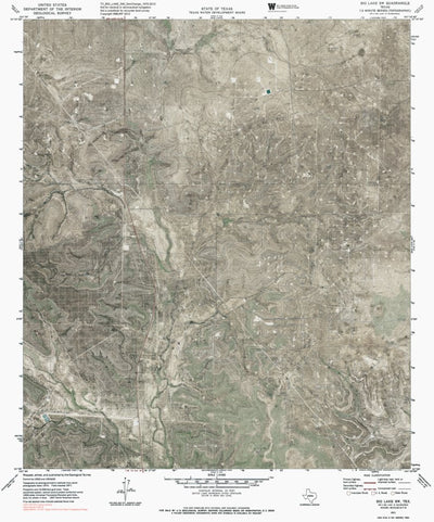 TX-BIG LAKE SW: GeoChange 1970-2012 Preview 1