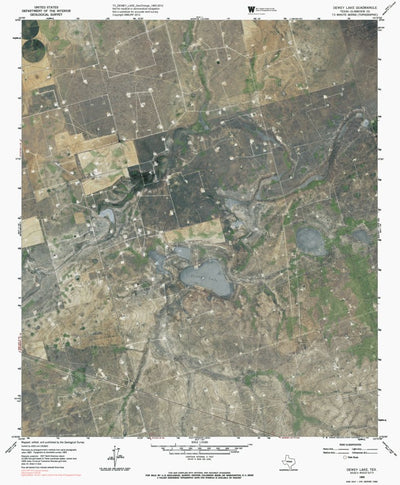 TX-DEWEY LAKE: GeoChange 1963-2012 Preview 1
