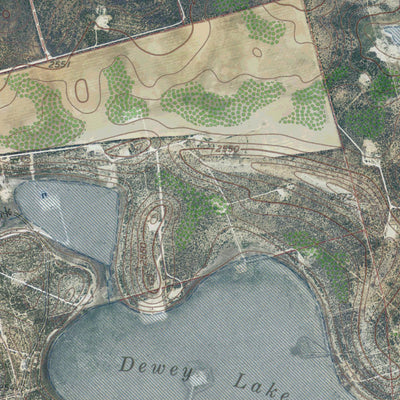 TX-DEWEY LAKE: GeoChange 1963-2012 Preview 2