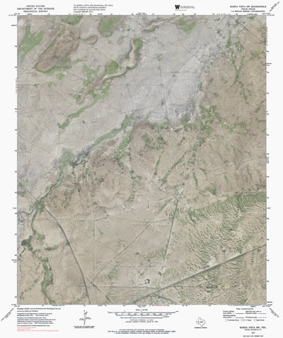 TX-BUENA VISTA SW: GeoChange 1971-2012 Preview 1