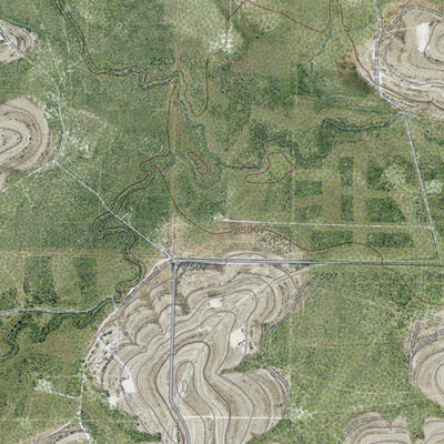 TX-COON DIVE DRAW NW: GeoChange 1972-2012 Preview 2