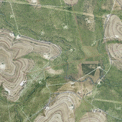 TX-COON DIVE DRAW NW: GeoChange 1972-2012 Preview 3