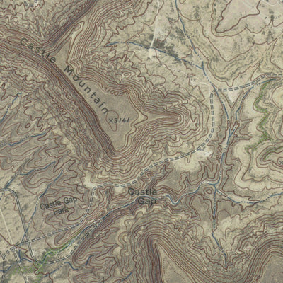 TX-CASTLE GAP: GeoChange 1972-2012 Preview 3