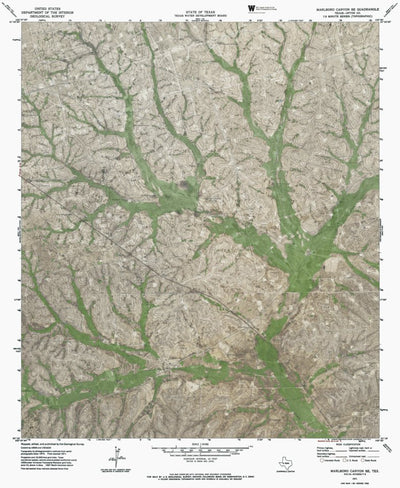 TX-MARLBORO CANYON SE: GeoChange 1970-2012 Preview 1