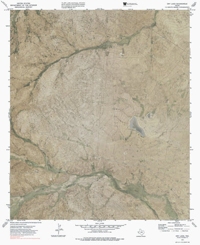 TX-DRY LAKE: GeoChange 1972-2012 Preview 1